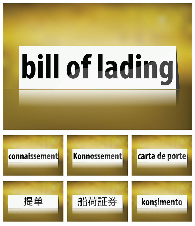 What Is A Surrender Bill Of Lading? | Japan Luggage Express