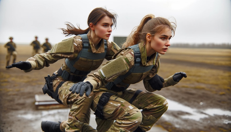 女性兵士